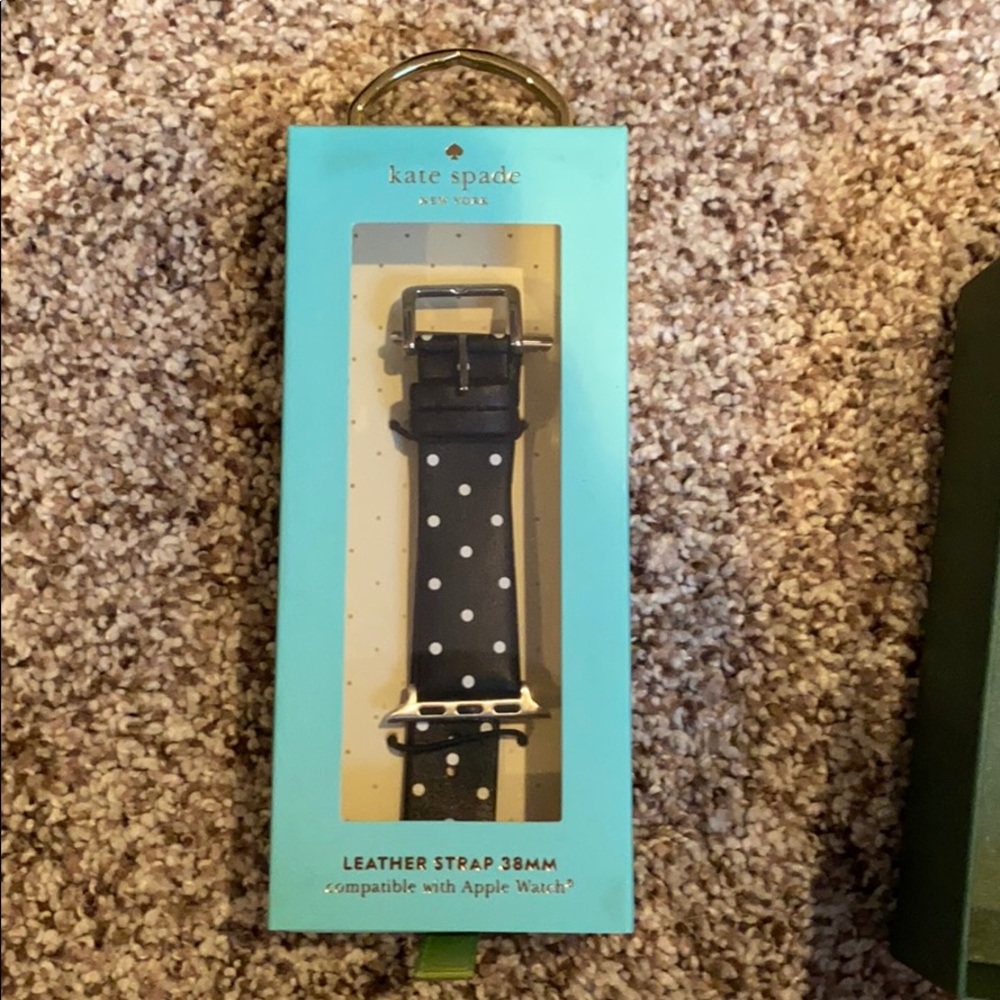 Kate Spade Leather Apple Watch Band 38MM